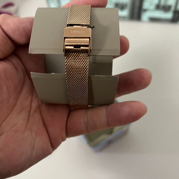 Fossil BQ3594 Laney Watch Wristwatch Rosegold main image 7